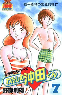 一線を越えられずお互い素直になりきれないプラトニックな恋愛漫画「わたしの沖田くん」表紙