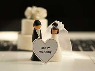 結婚式をイメージした画像