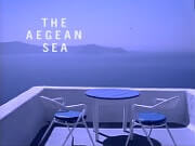 エーゲ海を望む